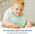 Tiny Twinkle 8 Pack Baby Feeding Bibs - Waterproof and Absorbent Infant Drool and Feeding Bibs
