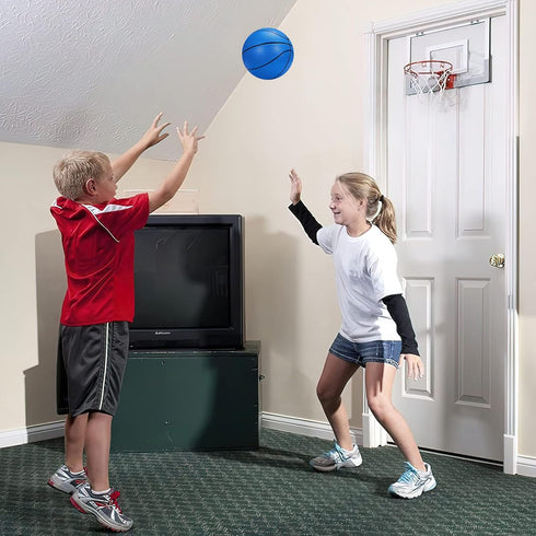 Mini Basketballs, 5 Pack 6" Basketball Set with Pump for Toddlers, Kids, Teenagers