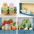 Set 3+, PairPear Montessori Wooden Vegetable Matching Toy Play Food Garden for Toddlers Preschool Learning Sorting