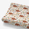 Highland Cow Boho Floral Changing Pad Cover for Baby Girls, Soft Stretchy Fitted Diaper Change Table Covers 32"/34" x