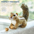Bearington Collection Chippie Plush Chipmunk Stuffed Animal - 7 Inch