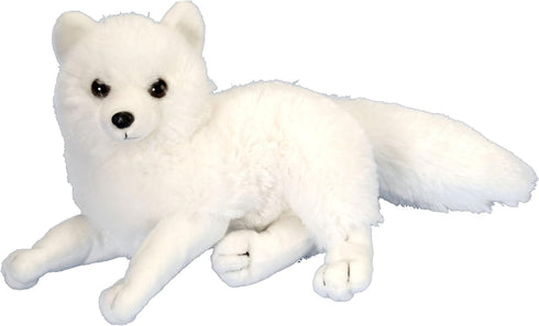 Wild Republic Arctic Fox Plush, Stuffed Animal, Cuddlekins 8 Inches, Gifts for Kids