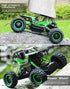 1:14 4WD DOUBLE E Scale Large Remote Control Car Monster Trucks with Head Lights, Off-Road All Terrain RC Car