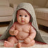 6 32 32 Inch Peryiter Pcs Muslin Hooded Baby Towels x Cotton Newborn Bath Essentials Muslin Infant Blankets Absorbent