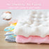 Lovey Bunny Security Blanket for Baby Girls and Boys, Soft Plush Stuffed Animal Blanket with Crinkle Ear