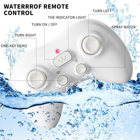 2.4Ghz 1:18 4 5 6 7 8 9 Remote Control Whale Shark Toys for Boys Kids, Scale High Simulation Whale Shark for Pool