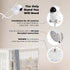 goozie HB6550/ HB65/ HB66/ HB248, DXR-8 VM901/ VM819/RM7764, Momcozy Baby Monitor Floor Stand Holder Compatible