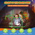 Fort Building Kit for Kids - 100 Pcs Glow in The Dark Creative STEM Toys for Indoor Outdoor Fun, Ages 5-10