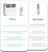 saicheek 70Kpa Baby,3 Tips,9 Design,BC-026 Electric Nasal Aspirator with Storage Box, Electric Nose Suction Nose Sucker