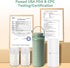 22oz 360 24 2pcs Portable Breast Milk Cooler Bottle - Capacity Breastmilk Chiller for Travel Mom, Cooling Keeps Milk
