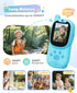 Eveedo Kids,2 Pack 3-12,Portable 4 5 6 7 8 9 Video walkie talkies for Rechargeable Kids Walkie Talkies can Send