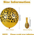 Gejoy 36 Pcs Cheetah Balloons, 12 Inch Leopard Print Balloons for Cheetah Zoo Theme Birthday Party Supplies