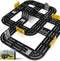 Aukit Magnetic Tiles Road Expansion Pack, Magnetic Building Blocks Construction Toys for