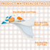 7-Pack Waterproof Cotton Baby Bibs with Hook & Loop Closure - Perfect for Newborns