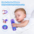 2-Pack Silicone Baby Teething Toys, Fire TV Remote Shape for 6-18 Months Infant Educational Sensory Toy