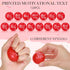 Poen 120 1.57 Inch Pcs Motivational Stress Balls for Adults Bulk Stress Relief Balls Foam Squeeze Toys