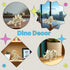 5PCS 3D 3D 3D PowerTRC Printed Dinosaur Skeletons, T-Rex Triceratops Stegosaurus Velociraptor Spinosaurus Fidget Toys