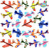 WODMAZ Foam Airplanes Toys for Kids, 7 Different Designs Foam Planes for Boys