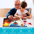 4 Packs Large Piece Puzzle for Seniors - 36 Pieces for Elderly Adults - Alzheimer’s Memory Cognitive Games