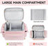 Jaffzora S1 S2, Pack, Breast Pump Bag Compatible with Spectra and Breastmilk Baby Bottle Cooler Bag with Ice Pink