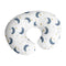 Sweet Jojo Designs Moon and Star Nursing Pillow Cover Breastfeeding Pillowcase for
