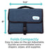 Toddleroo by North States - Travel Changing Pad: Portable Diaper Changing Pad for Baby - Foldable Changing Mat