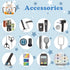Set 3+ RedCrab Shaving Kit for Boys, Kids Hair Salon Stylist, Boys Grooming Salon Pretend Play, Barber Shop Accessories