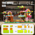 Set,958pcs 10 11 12 14 RAVAYO Creative Tree Building Block Mini Brick Toy for Kids Girls Age