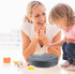 NUOBESTY Kids Toy Handheld Vacuum Cleaner Pretend Role Play Toy for Kids Toddler Infant Boys Girls Black Not