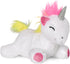 iscream Rainbow Friends Plush 11" Rainbow Tote and Unicorn with Embroidered Accents for All Ages