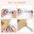 Holder,4 Pack TYRY.HU Ribbon Pacifier Clip Binky Paci Holder Clips, Pacifier Leash for Boys and Girls, Soft Webbing