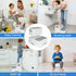 Rivermist Kids 5-in-1 Complete Potty Training Kit with Comfortable Toilet Seat, Non-Slip Step Stool, Interactive Reward