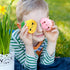 6 Pcs Soft Mini Plush Fruits - Colorful Stuffed Fruits Lovely Peach, Orange, Pineapple, Cantaloupe for Toddlers,