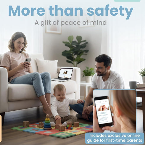 SafeBorn Born to be safe SafeBorn Baby Safety Kit Baby Proof Cabinet Locks, Magnetic Cabinet Locks, Child Safety Outlet