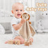 Pro Goleem Loveys for Babies - Soft Security Blanket, Baby Snuggle Toy Newborn Stuffed Animals Gifts for Boys Girls