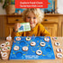 Set 3-6,Life INIFEIDALA Montessori Wooden Preschool Learning Educational Toys for Toddlers Cycle Puzzle, Shape Sorting