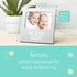 tiny ideas Me and My Sister Picture Frame - Baby Keepsake Frame for Sibling Gifts, 4x6 Photo Insert, Gray