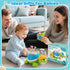 BAYSING 6-12 Set Tummy 7 8 9 10 11 0-1 Baby Toys Months, Musical Turtle Crawling Infant Toy for Time, Early Educational