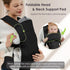 MISSWISDOM Baby Carrier Newborn to Toddler, Adjustable Toddler Carrier, Baby Holder Carrier, Kangaroo Infant Carriers