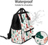 Hsnar Backpack Christmas Stockings Waterproof Diaper Bag Large Capacity Baby Bag with Stroller Straps, Multi-Pocket