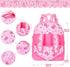 12" Backpack Box,12 Inch 3+ Baby Doll With Bear Pattern Carrier In Gift Realistic Baby Dolls With Clothes