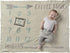Primitives by Kathy Baby Milestone Blanket, 42" x 36", Little Man