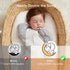 3-6 12-18 lb, 2-Way Transition Baby Swaddle Months Arms In/Out Swaddle Sleep Sack with Zipper Moisture-Wicking Fabric