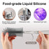 Brush,6 1 Set Baby Bottle in Bottle Cleaner with Extendable Silicone Bottle Brush,Drying Rack,Nipple & Straw