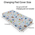 Watercolor Baseball Baby Changing Pad Covers Patriotic American Sports Diaper Changing Table Cover Sheets for Boy Girl Outdoor Sports Lovers Soft Stretch Fitted Diaper Change Table Mats 32''x16''