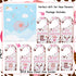Closet 8PCS, Baby Dividers Western Cowgirl/Wild West Rodeo Themed Wooden Double-Sided Clothes Size Hanger Organizer
