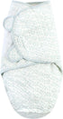 3pk, 0-3 Hudson Baby Unisex Baby Quilted Cotton Swaddle Wrap Enchanted Forest, Months