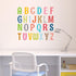 DECOWALL DS8-1701A Uppercase Alphabet ABC Letter Kids Wall Stickers - Peel and Stick Removable Wall Decals