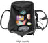Backpack Backpacks Black And White Dinosaur Skeleton Diaper Bag Travel Large Capacity Multi-Function Zipper Casual