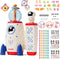 Magical Toy DIY Rocket Balloon Craft Kit for Kids, Creative Sticker Maker